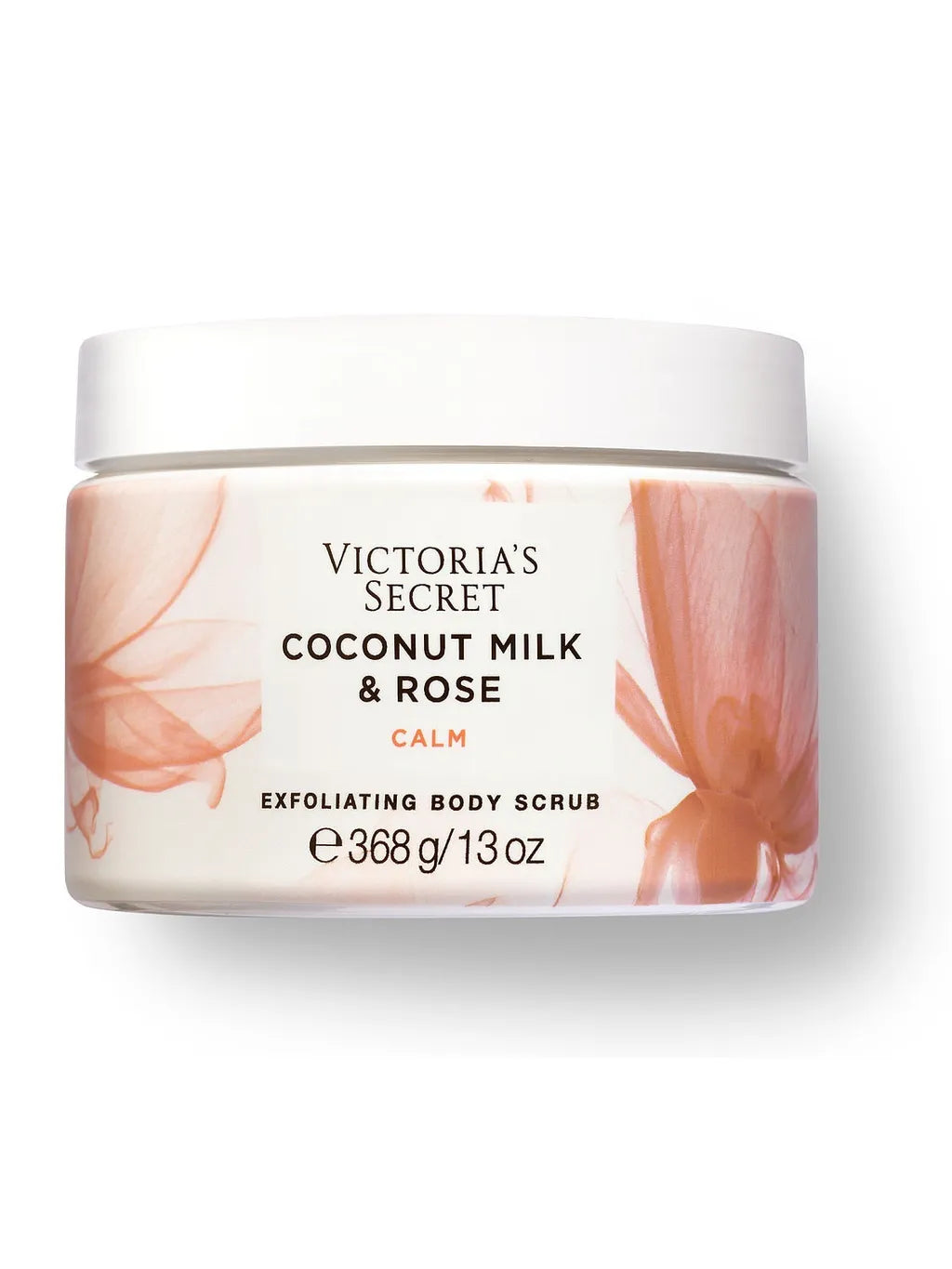 Victoria's Secret Natural Beauty Exfoliating Body Scrub - Coconut Milk & Rose 368g