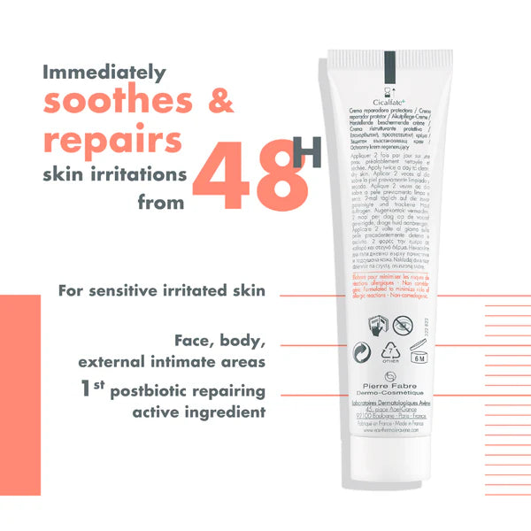 Avène Cicalfate Instant Repairing Protective Cream For Damaged Skin 100ml