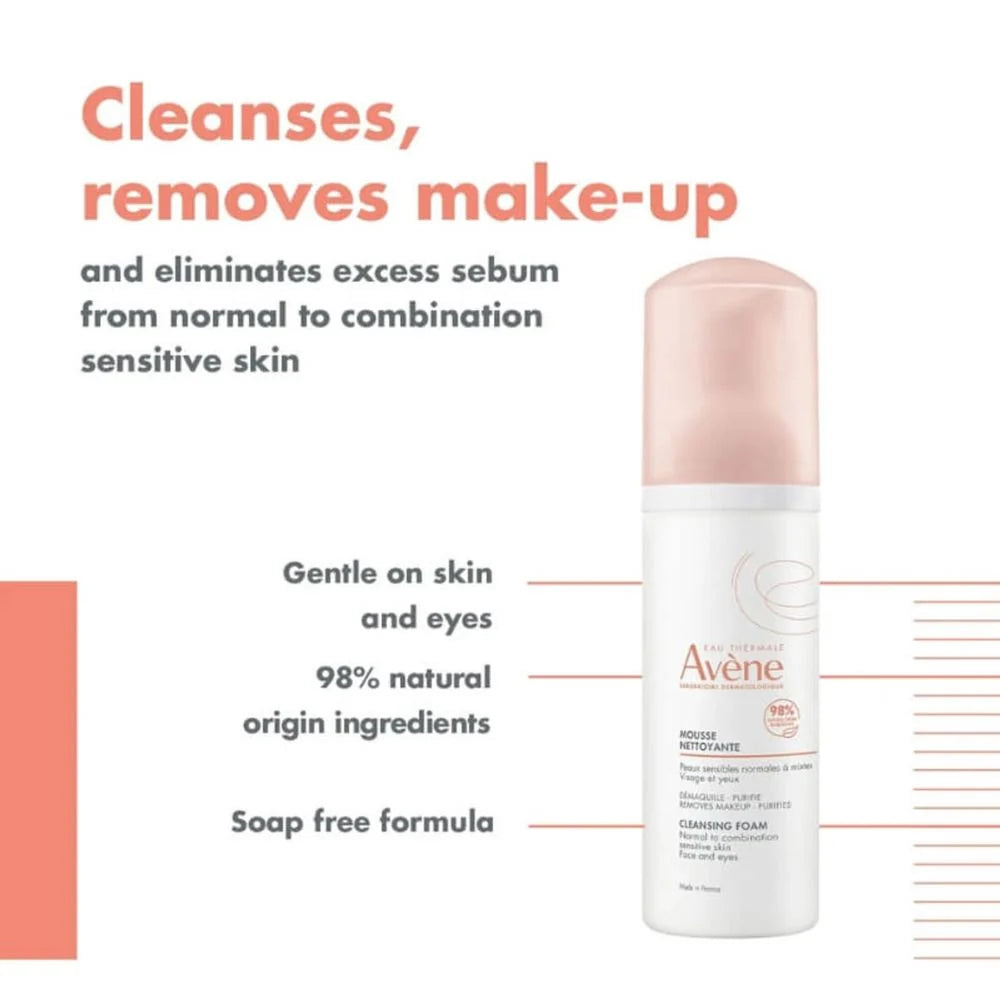 Avène Mattifying Cleansing Foam 150ml