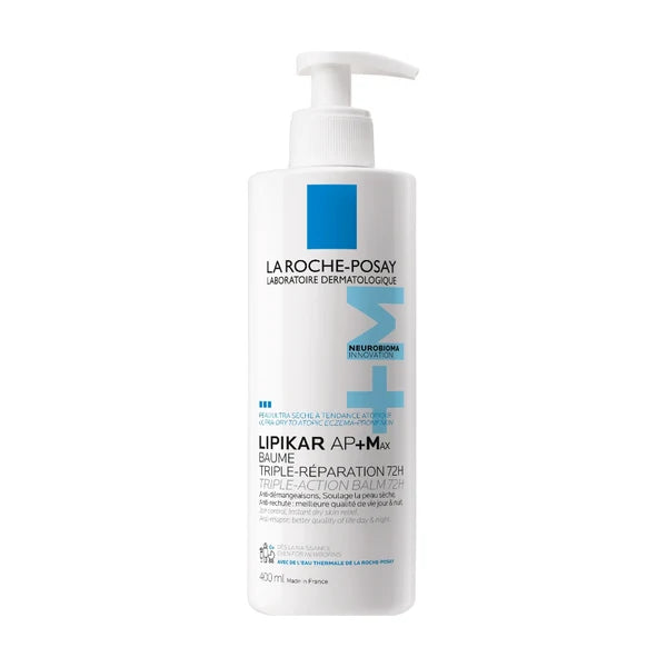 La Roche Posay Lipikar Baume AP+M Moisturising Body Balm For Dry & Eczema-Prone Skin 400ml