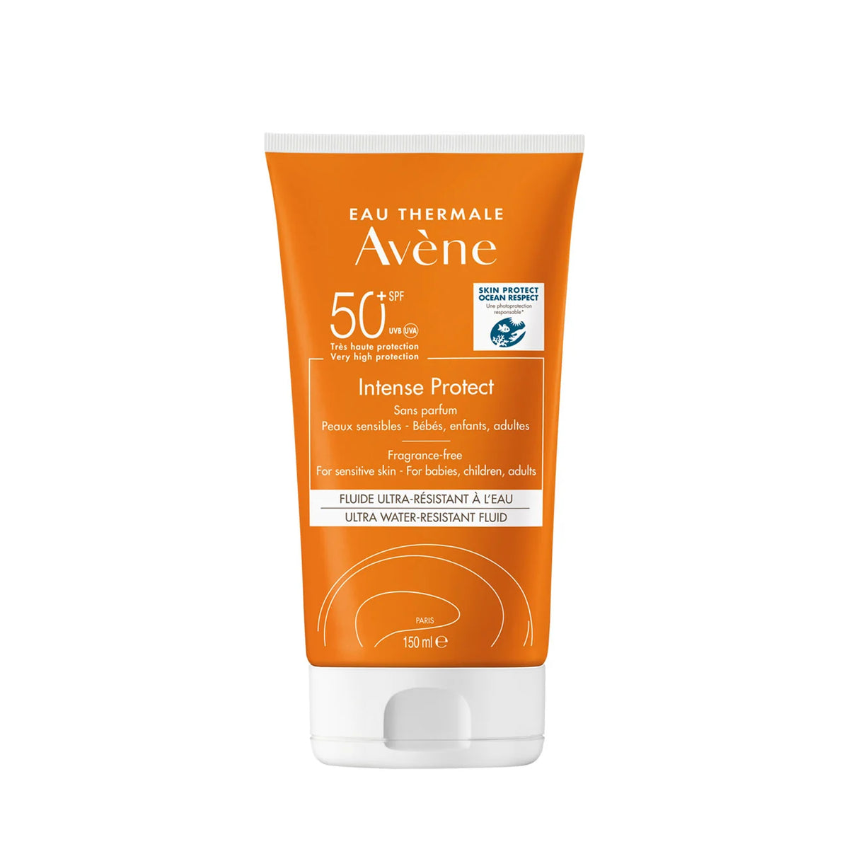 Avene Intense Protect Fragrance Free Sensitive Skin 150ml