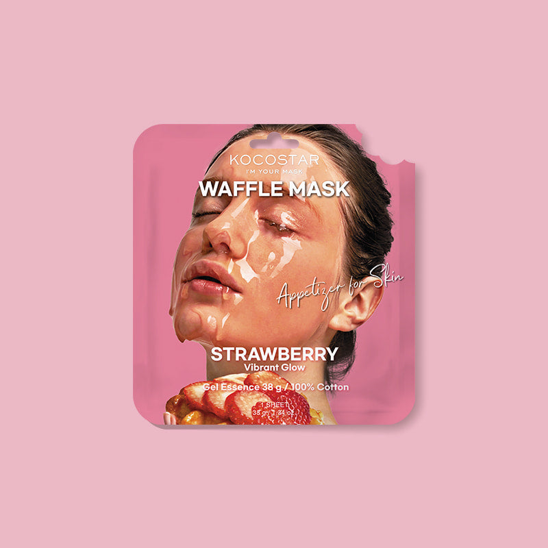 Kocostar Waffle Mask: Strawberry