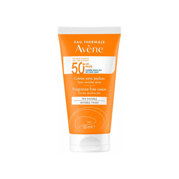 Avène Ultra Broad Spectrum Spf50+Fragnance Free Cream Dry-Sensitive Skin 50ml