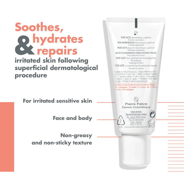 Avene Cicalfate Hydrating Repairing Emulsion For Damaged Skin 40ml