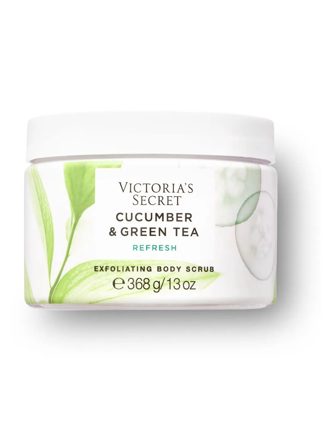 Victoria's Secret Natural Beauty Exfoliating Body Scrub - Cucumber & Green Tea 368g