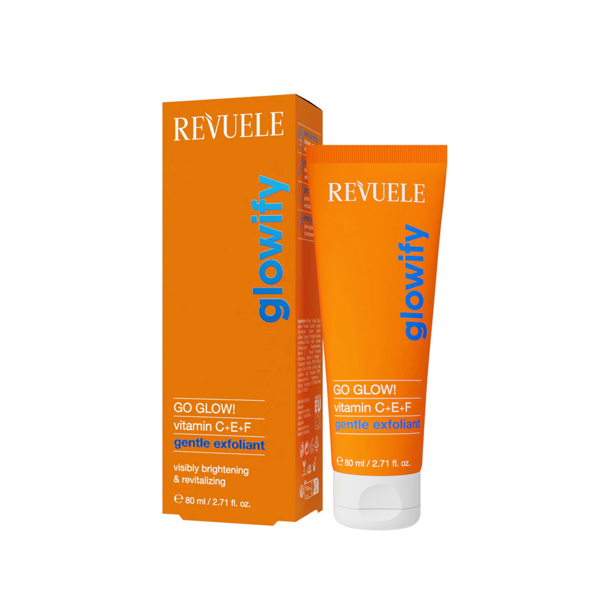Revuele اذهب توهج! مقشر لطيف بفيتامين C+E+F
