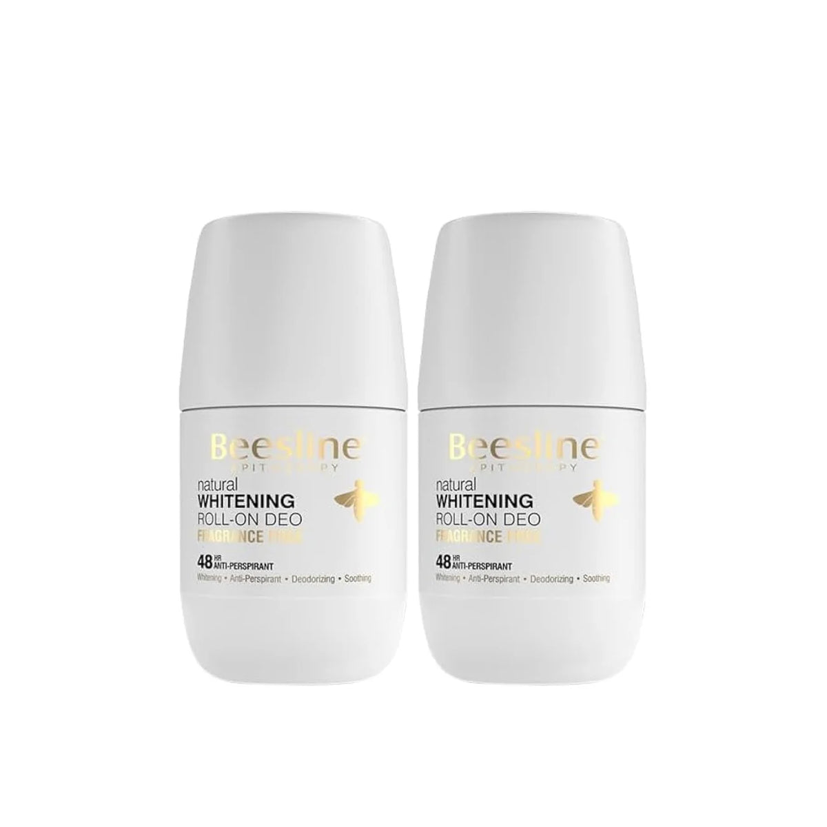 Beesline Natural Whitening Roll On Deo - Fragrance Free Coffret