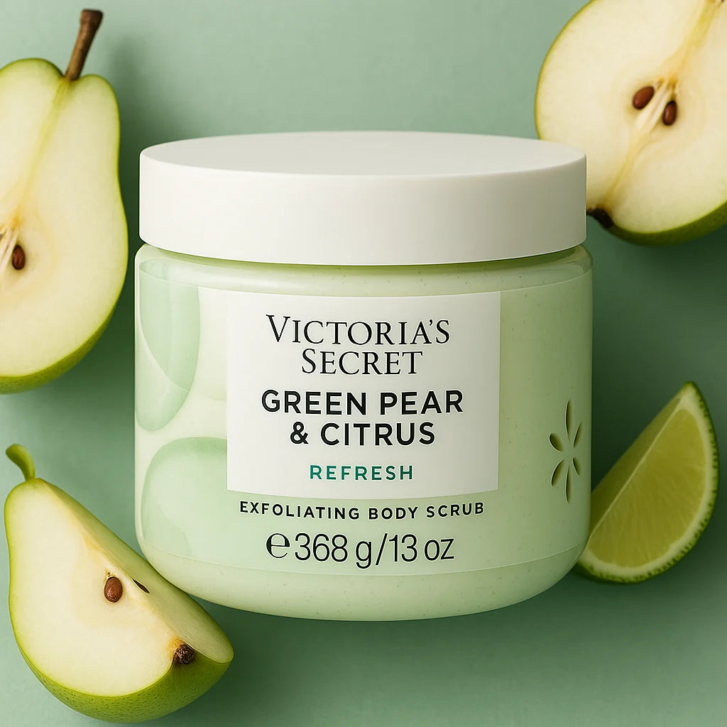 Victoria'S Secret Green Pear And Citrus Refresh Exfoliating 368g