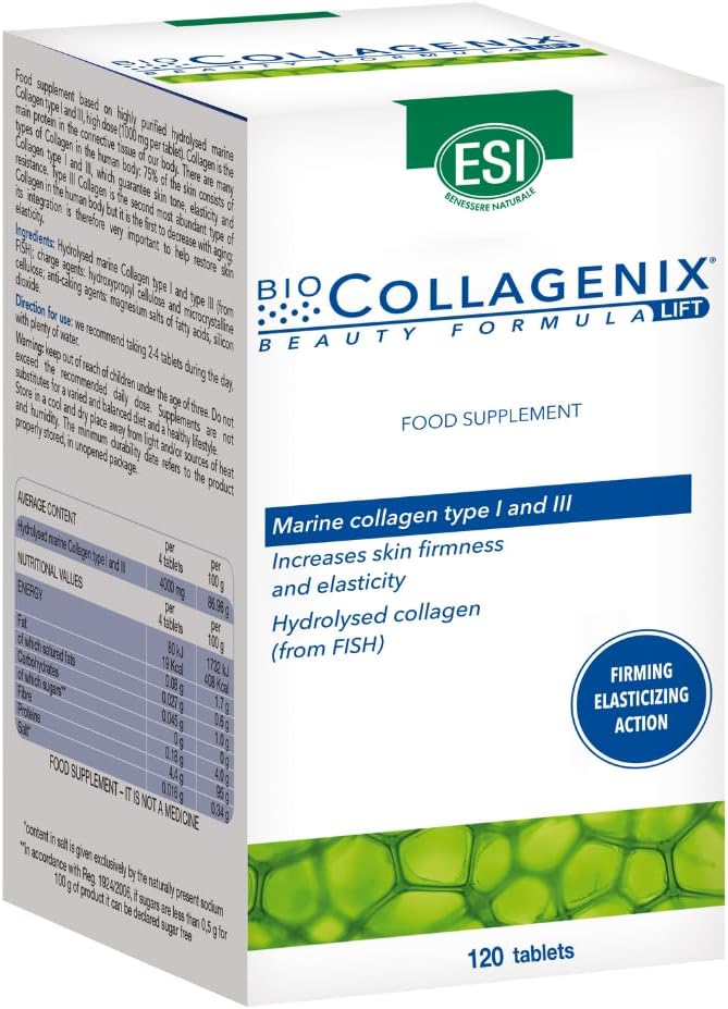 ESI Biocollagenix Marine Collagen 120 tablets