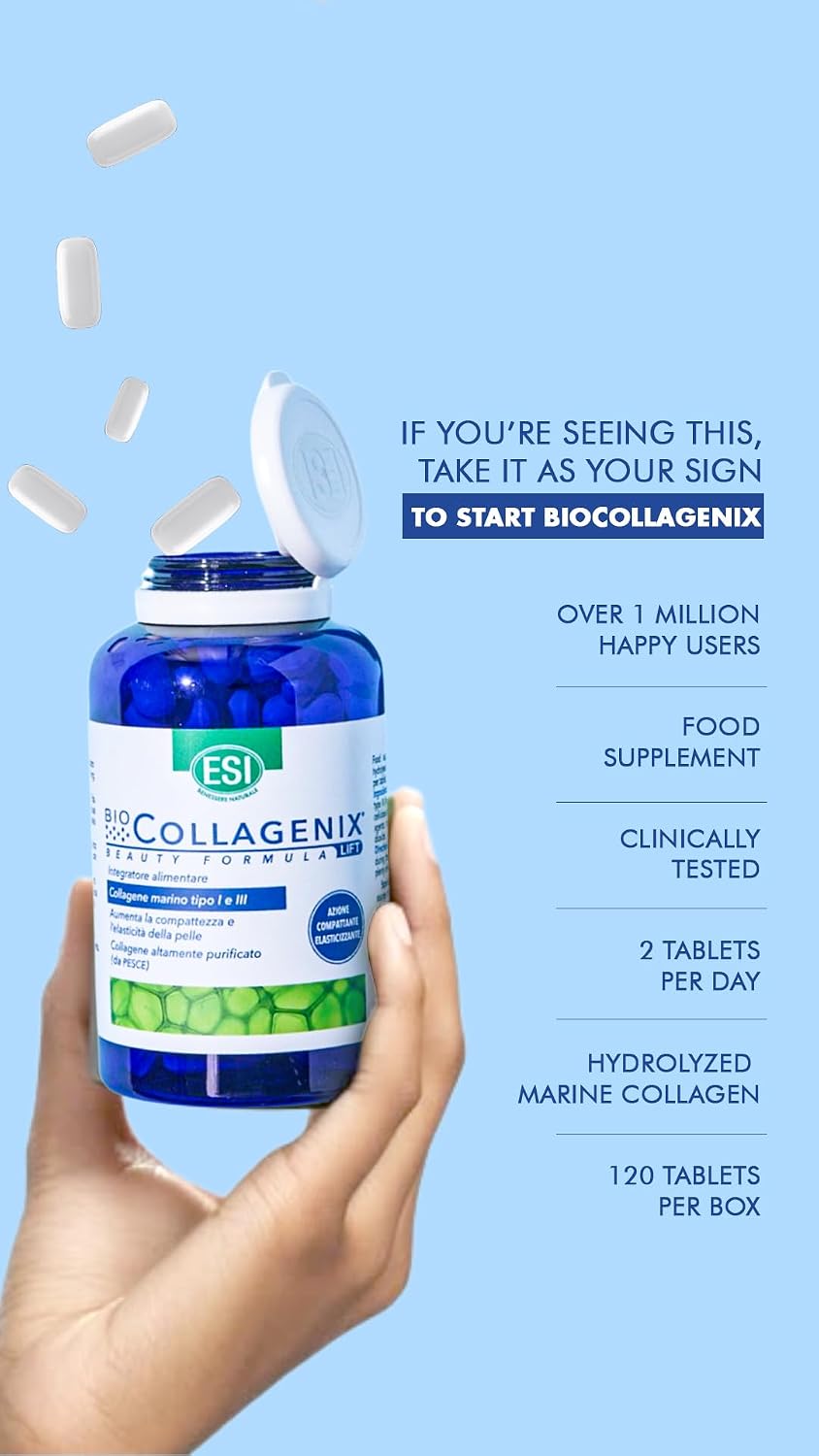 ESI Biocollagenix Marine Collagen 120 tablets