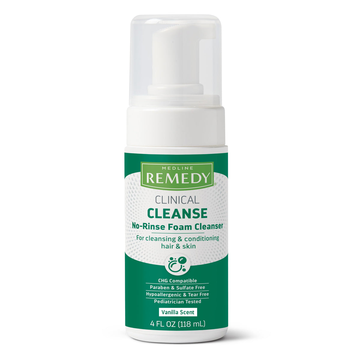 Remedy Cleanse Hydrating No Rinse Foam Cleanser with Vanilla Scent