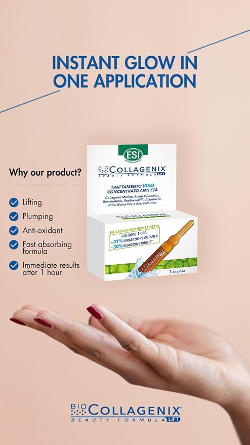 ESI Biocollagenix Concentrated Anti-aging Face Treatment 1 x Large 3 ml