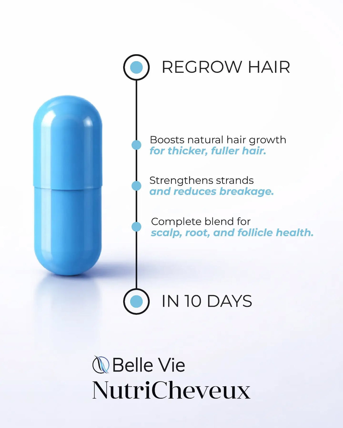 Belle Vie Nutricheveux Biotin 5000 mcg
