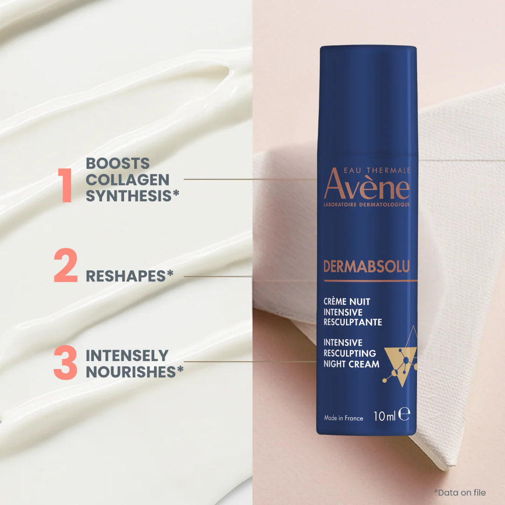 Avène DermAbsolu Eye Cream Get Free DermAbsolu Night Balm Bundle