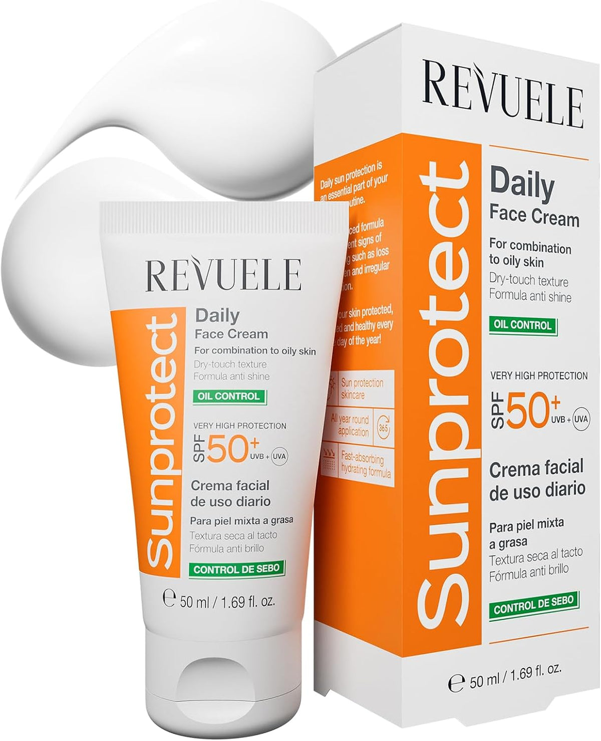 Revuele Daily Face Cream Oil Control 50ml