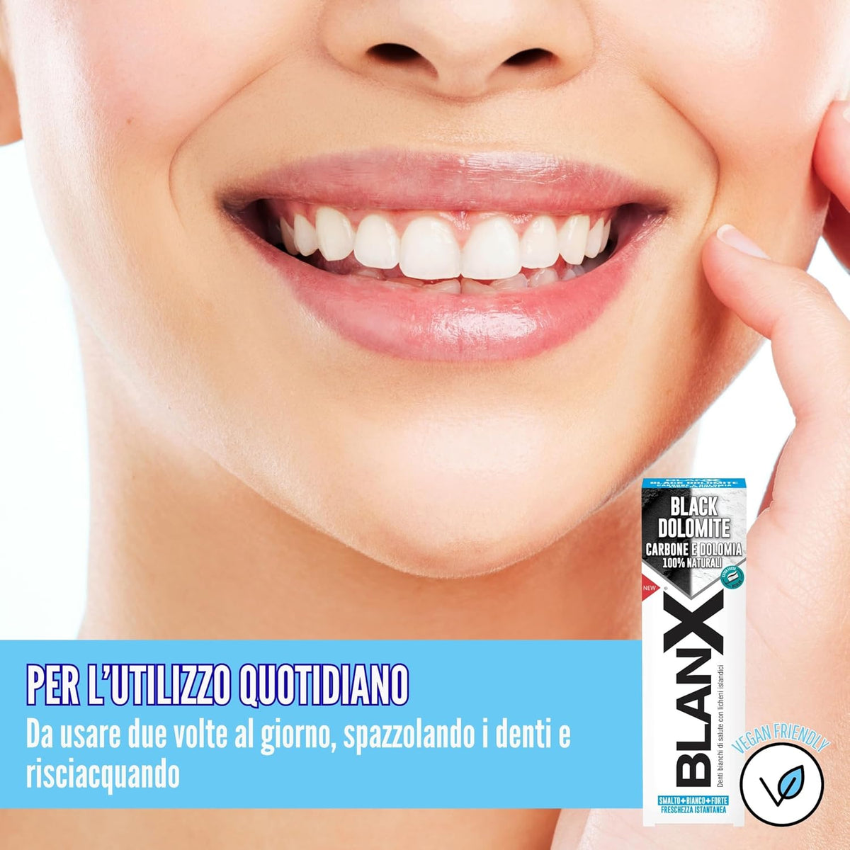 BlanX Intensive Whitening Toothpaste With Activated Charcoal 75ml