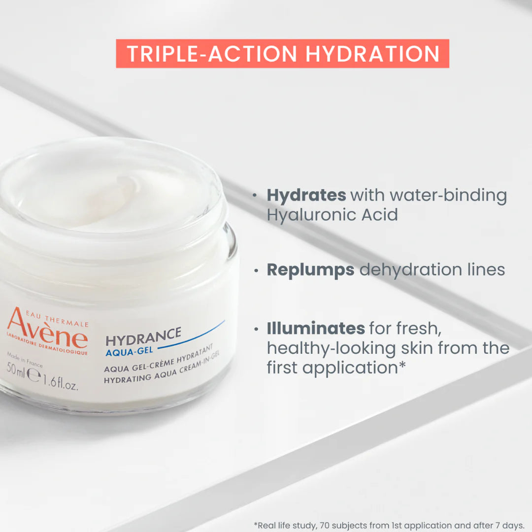 Avène Hydrance Aqua-gel 50ml Buy 1 Get 1 Free