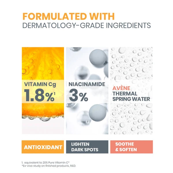 Avène Vitamin Cg Serum+Hydrance Aqua-Gel Buy 1 Get 1 Pouch