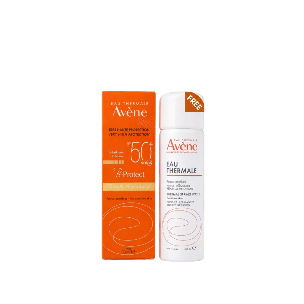 Avène Sunscreen B-Protect SPF50 Get Free Thermal Spring Water Spray Bundle