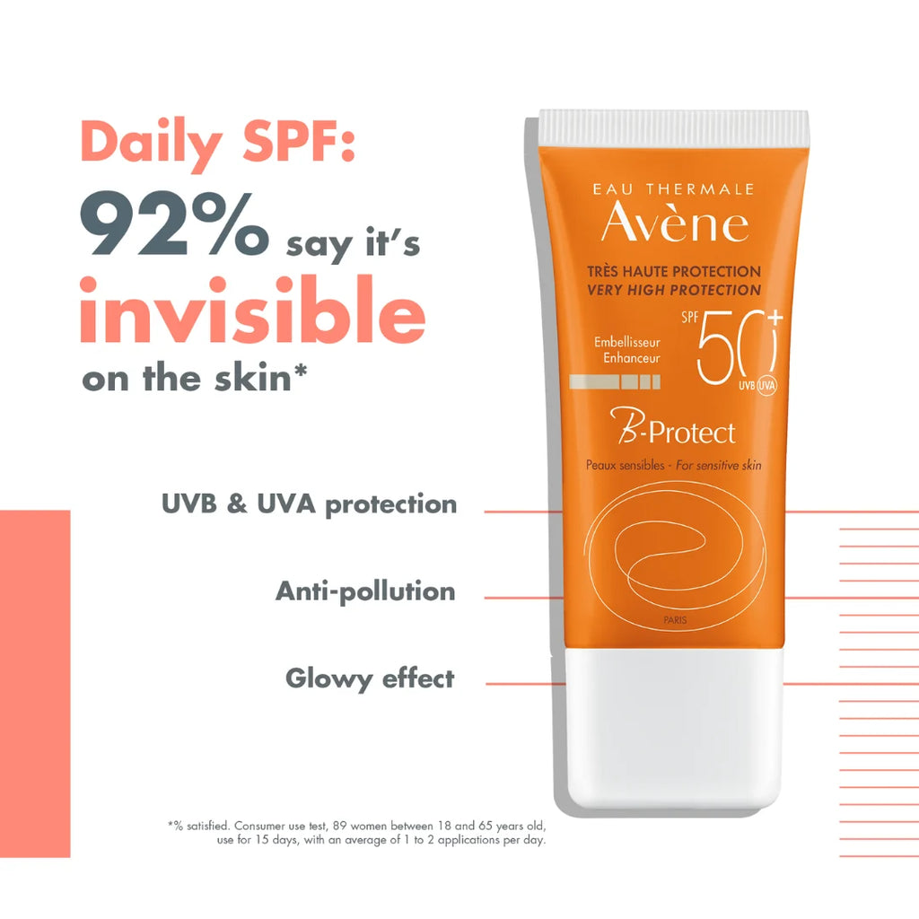 Avène Sunscreen B-Protect SPF50 Get Free Thermal Spring Water Spray Bundle