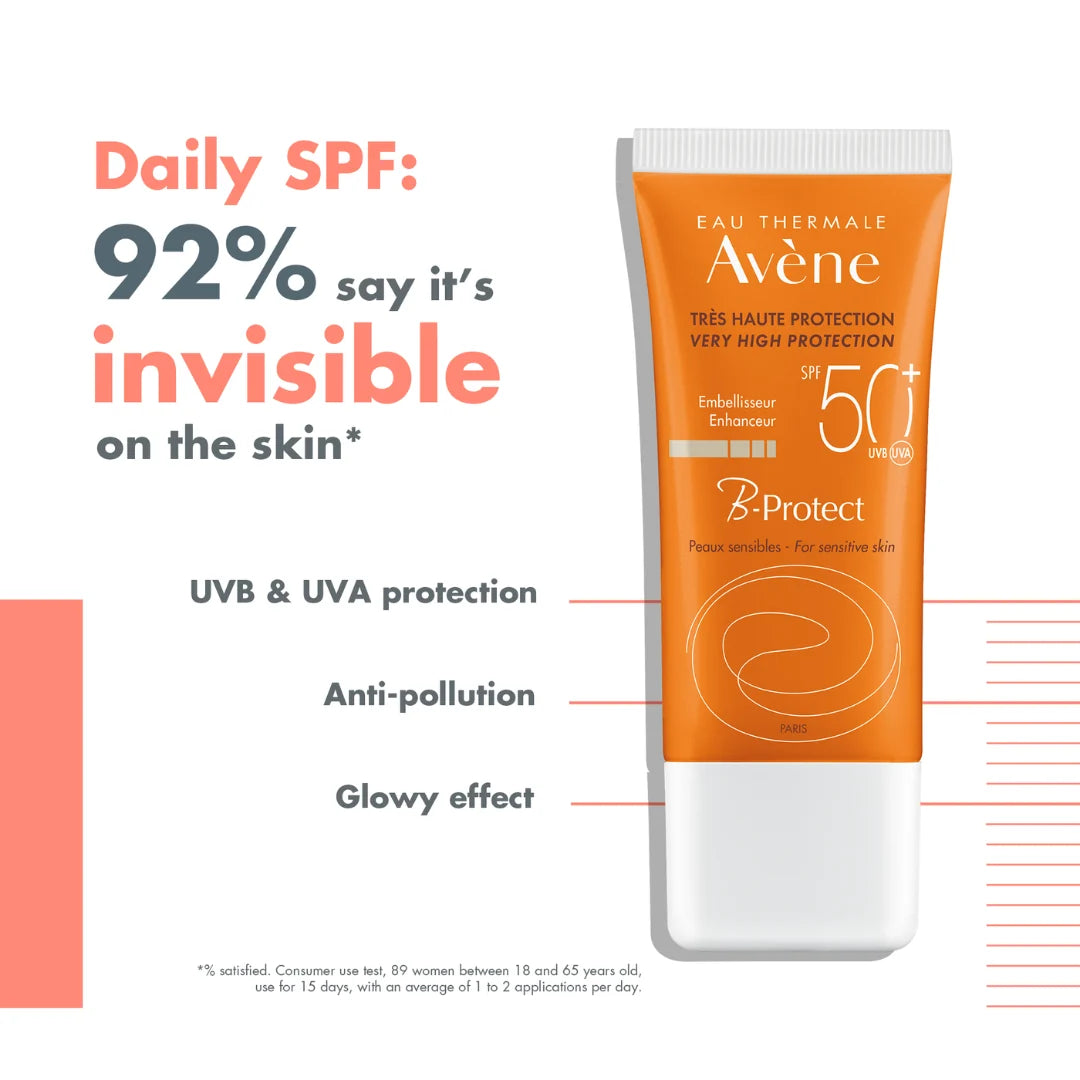 Avène Sunscreen B-Protect SPF50 Get Free Thermal Spring Water Spray Bundle