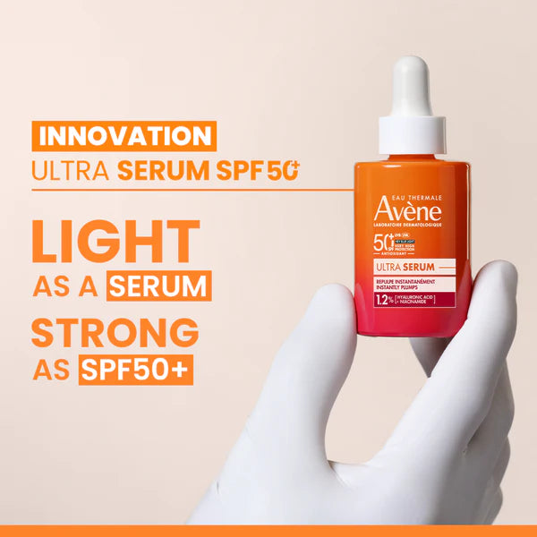 Avène Ultra Light Hydrating Hyaluronic Acid Serum Sunscreen SPF50