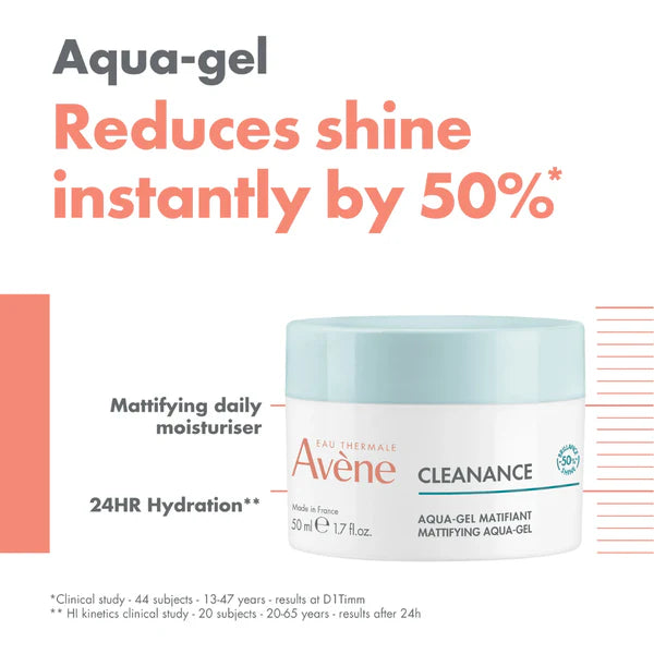 Avène Cleanance Aqua-Mattifying Gel 50ml