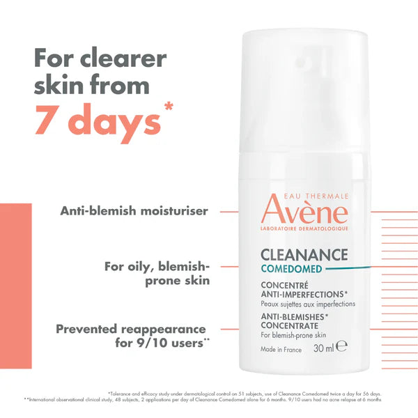Avène Cleanance Comedomed Anti-Imperfections Concentrate 30ml