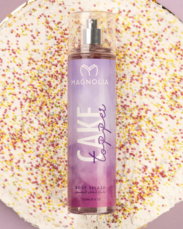 Magnolia Body Splash Cake Topper 250ml