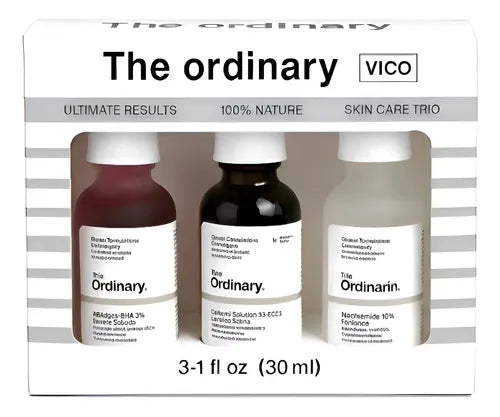 The Ordinary Vico 3-1 (30ml) Ultimate Results 100% Nature Skin Care TRIO