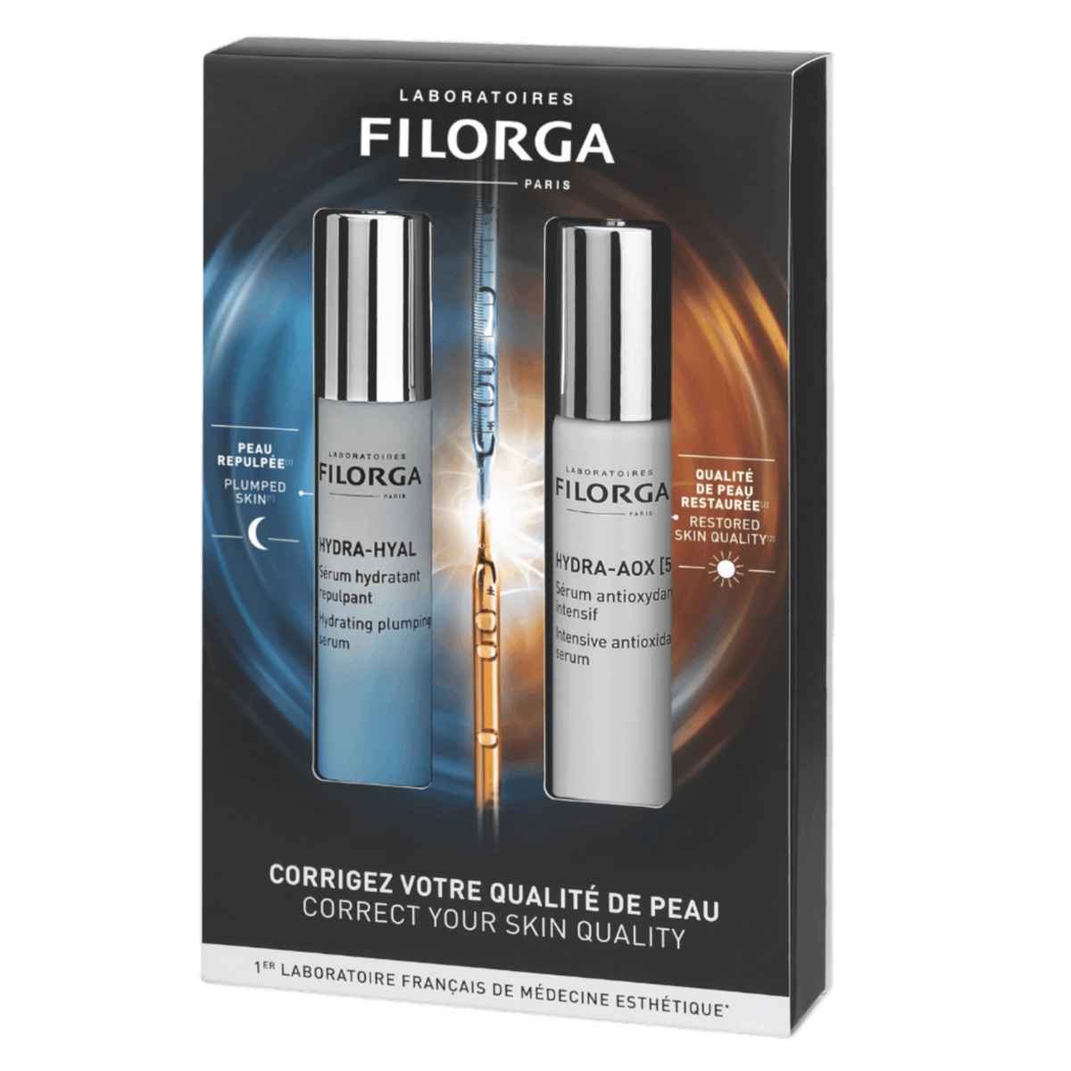 FILORGA COFFRET HYDRA HYAL SERUM HYDRATANT + HYDRA AOX SERUM ANTIOXYDANT
