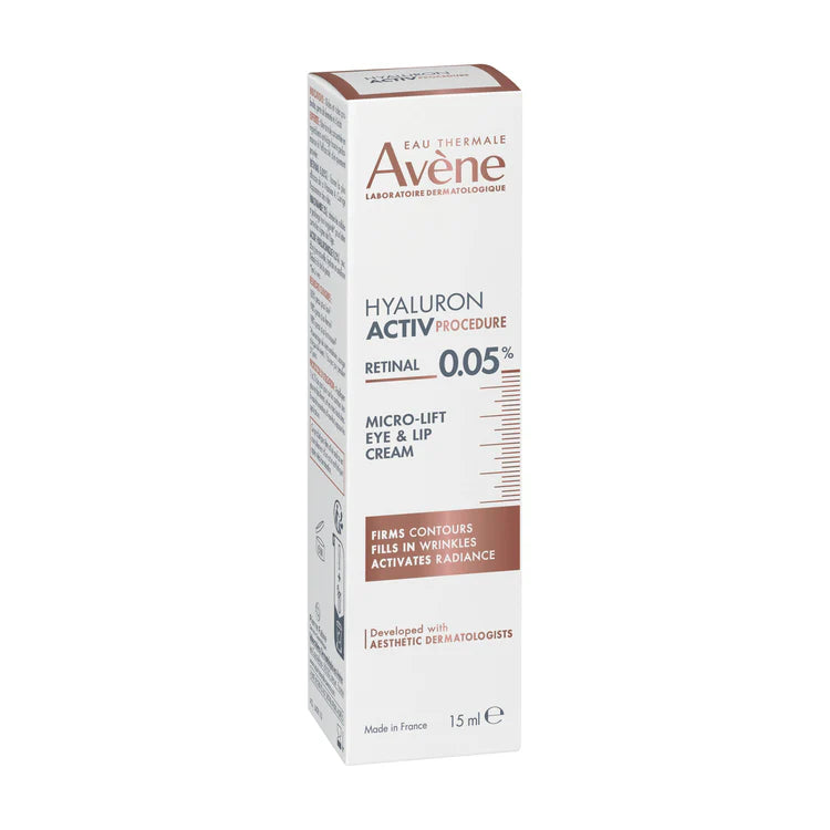 Avène Hyaluron Activ Procedure 0.05% Retinal Micro-Lift Eye & Lip Cream 15ml