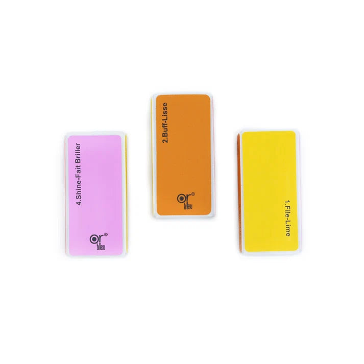 Orbleu 4 Way Mini Nail Buffers