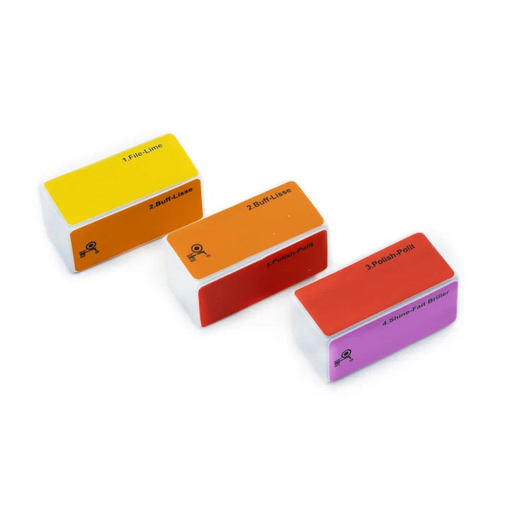 Orbleu 4 Way Mini Nail Buffers