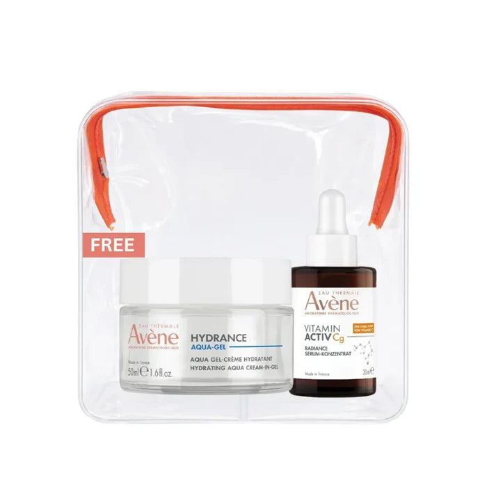 Avène Vitamin Cg Serum+Hydrance Aqua-Gel Buy 1 Get 1 Pouch
