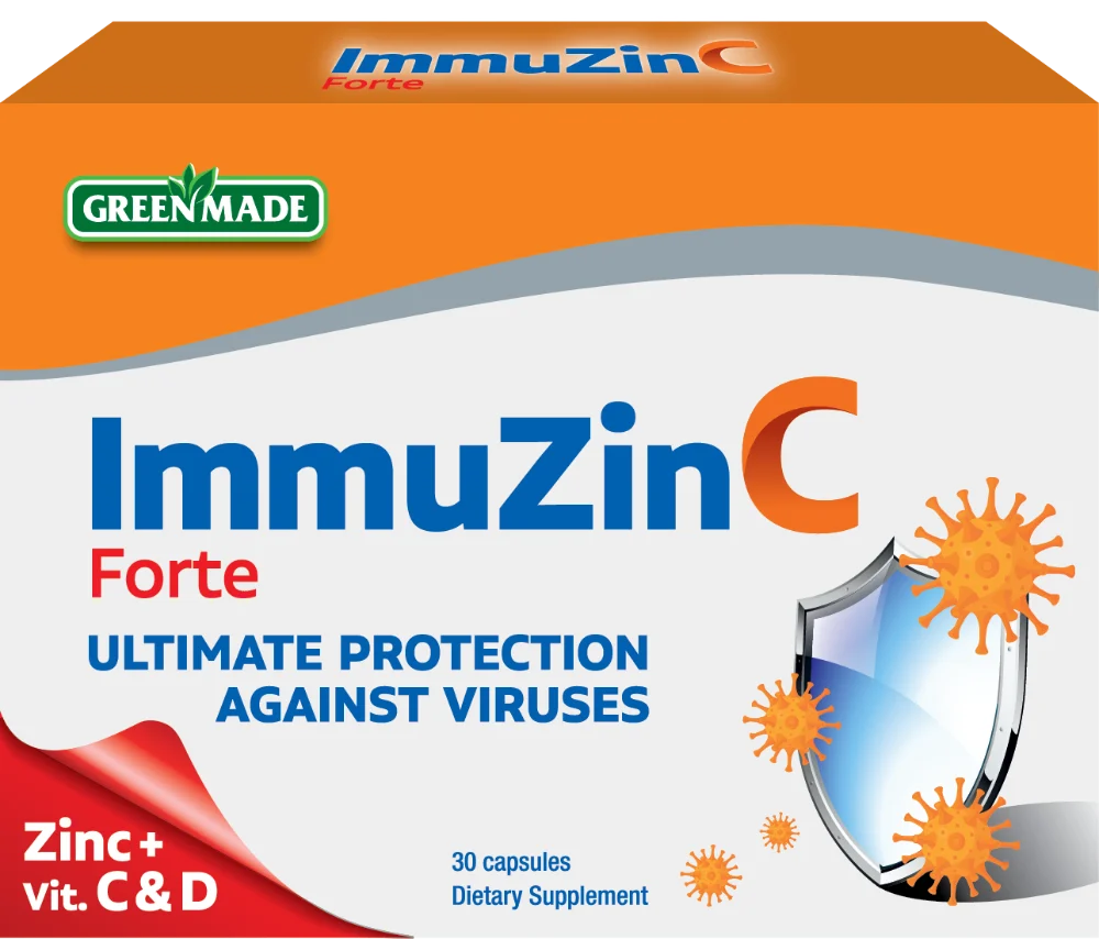 GREEN MADE  Immuzinc - 30 Capsules