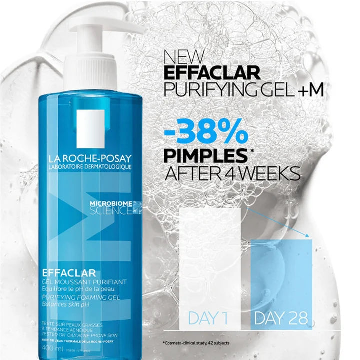 La Roche-Posay Effaclar +M Gel Moussant Purifiant