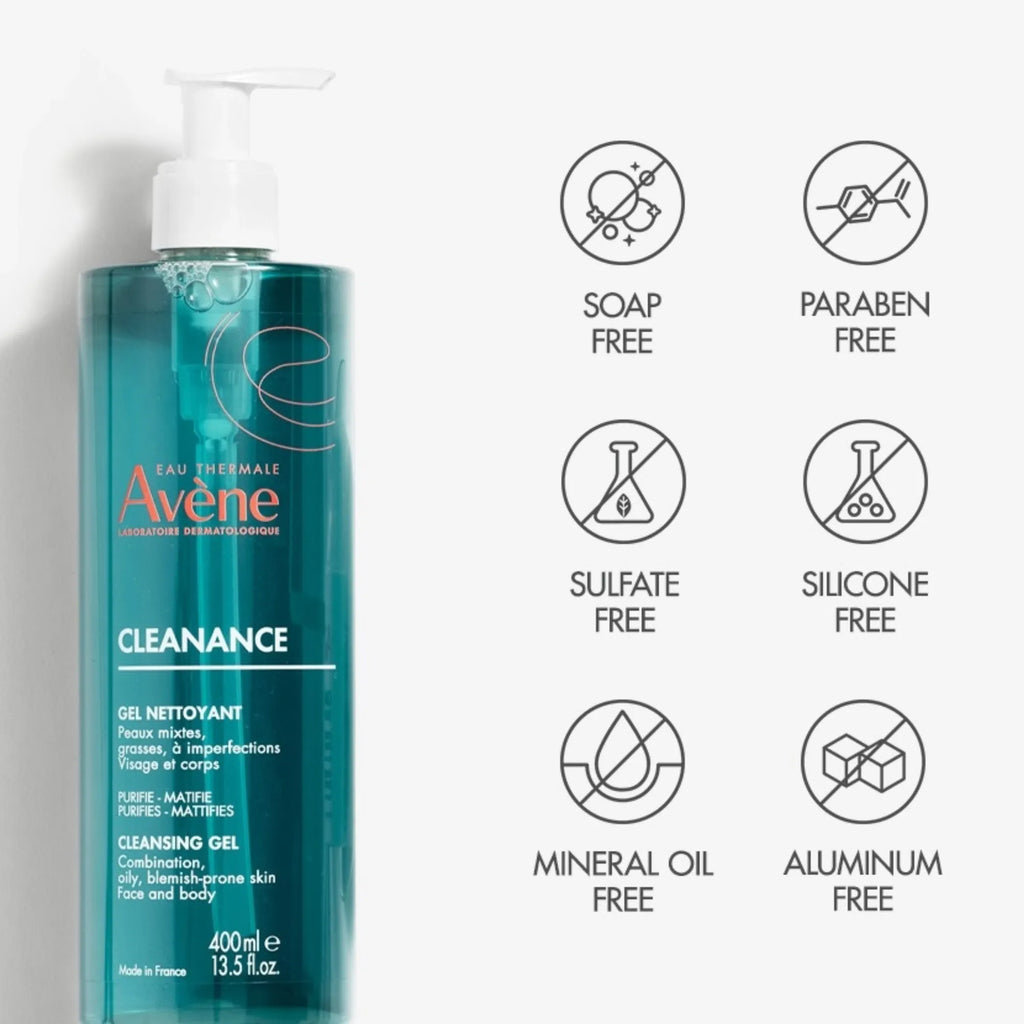 Cleanance Soap Free Cleansing Gel - Oily Blemish-Prone Skin 400ml