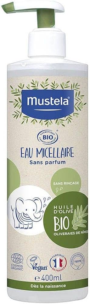 Mustela Micellar Water Bio Organic - 400 ml