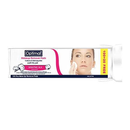 Optimal Makeup Remover Pads 120 pcs