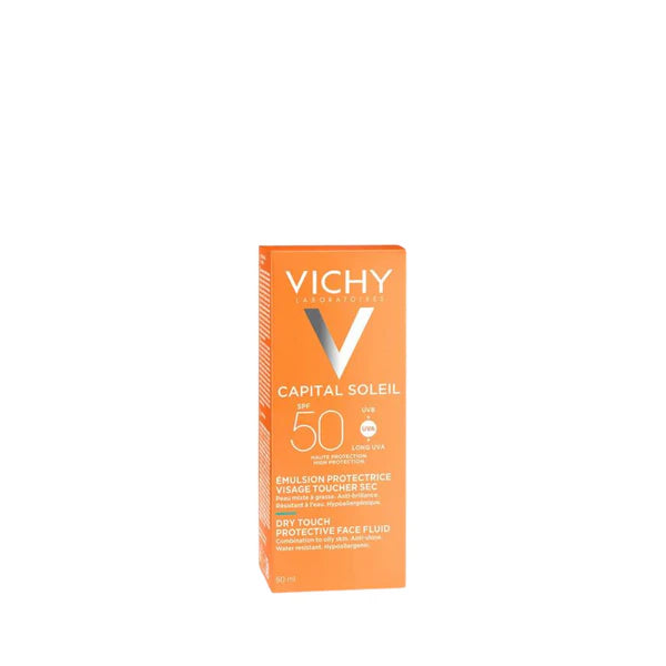 Vichy Capital Soleil Dry Touch Anti Shine Sunscreen for Oily Skin SPF50+ 50ml