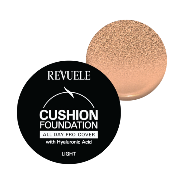 Revuele Cushion Foundation All Day Pro-Cover With HA - Light 01