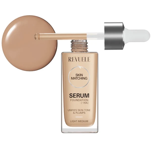 Revuele serum  foundation +HA light -medium