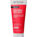 Revuele Anti-Pimple Body Wash tube on a white background