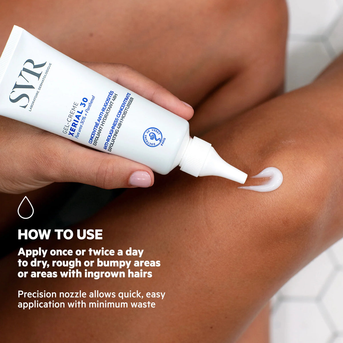 Xerial 30 Gel-Cream Anti-Roughness Concentrate - Exfoliating 48H Moisturizer 75ml