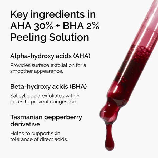 The Ordinary AHA 30% + BHA 2% Peeling Solution For Brightening 30ml
