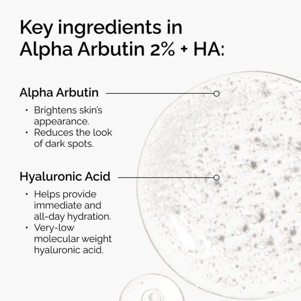 The Ordinary Alpha Arbutin 2% + Hyaluronic Acid For Hyperpigmentation 30ml