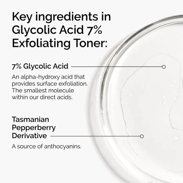 The Ordinary Glycolic Acid 7% Exfoliating And Brightening Toner 240 ml