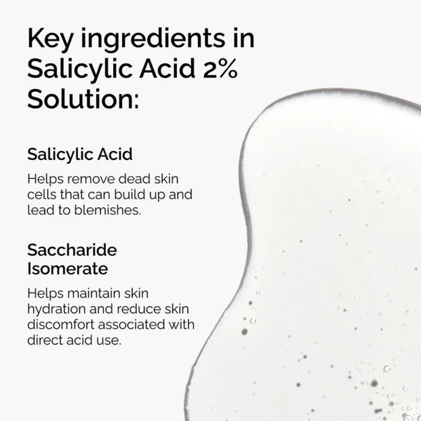 The Ordinary Salicylic Acid 2% Solution Exfoliating Serum For Acne 30ml