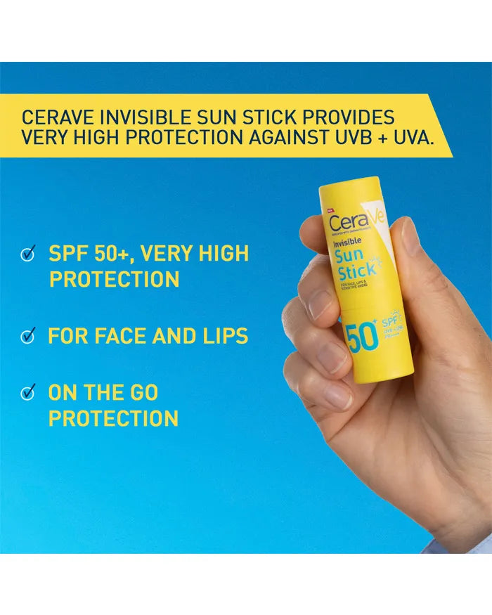 CeraVe Invisible Sun Stick Spf 50+